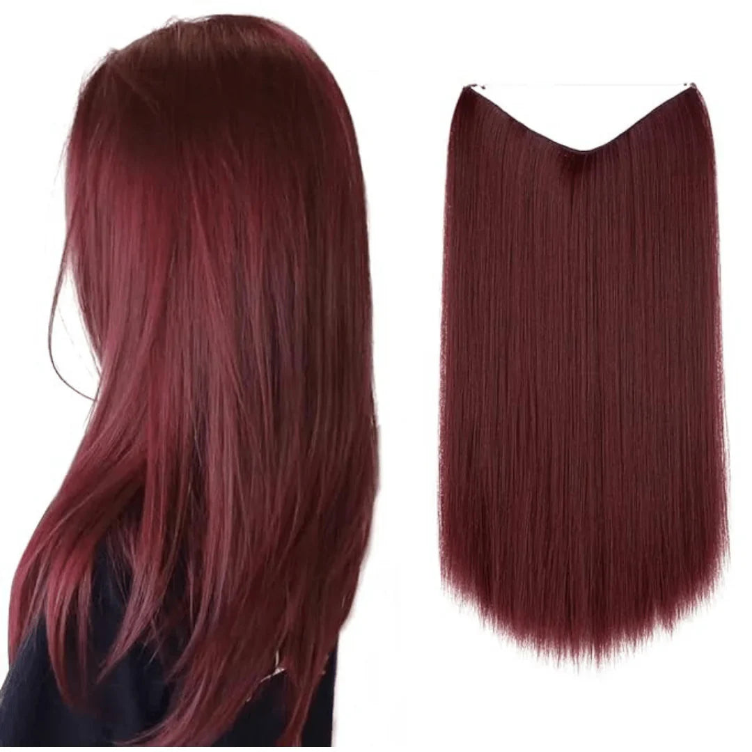 Wine Red Straight (16 Inch)