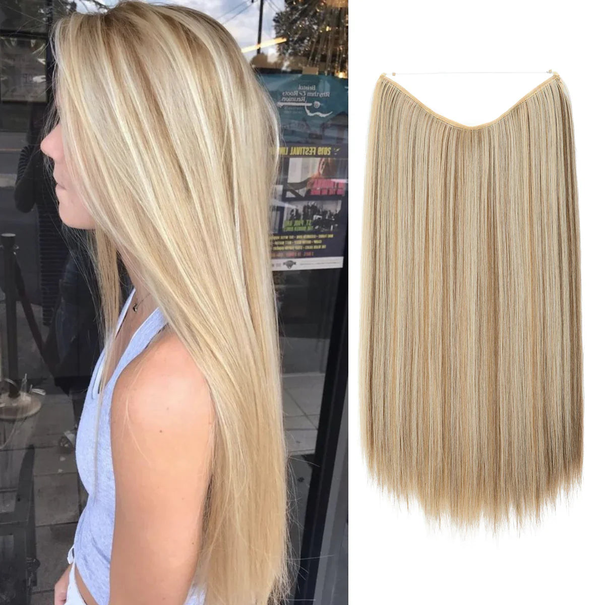 Bahama Beige Straight  (22 Inch)