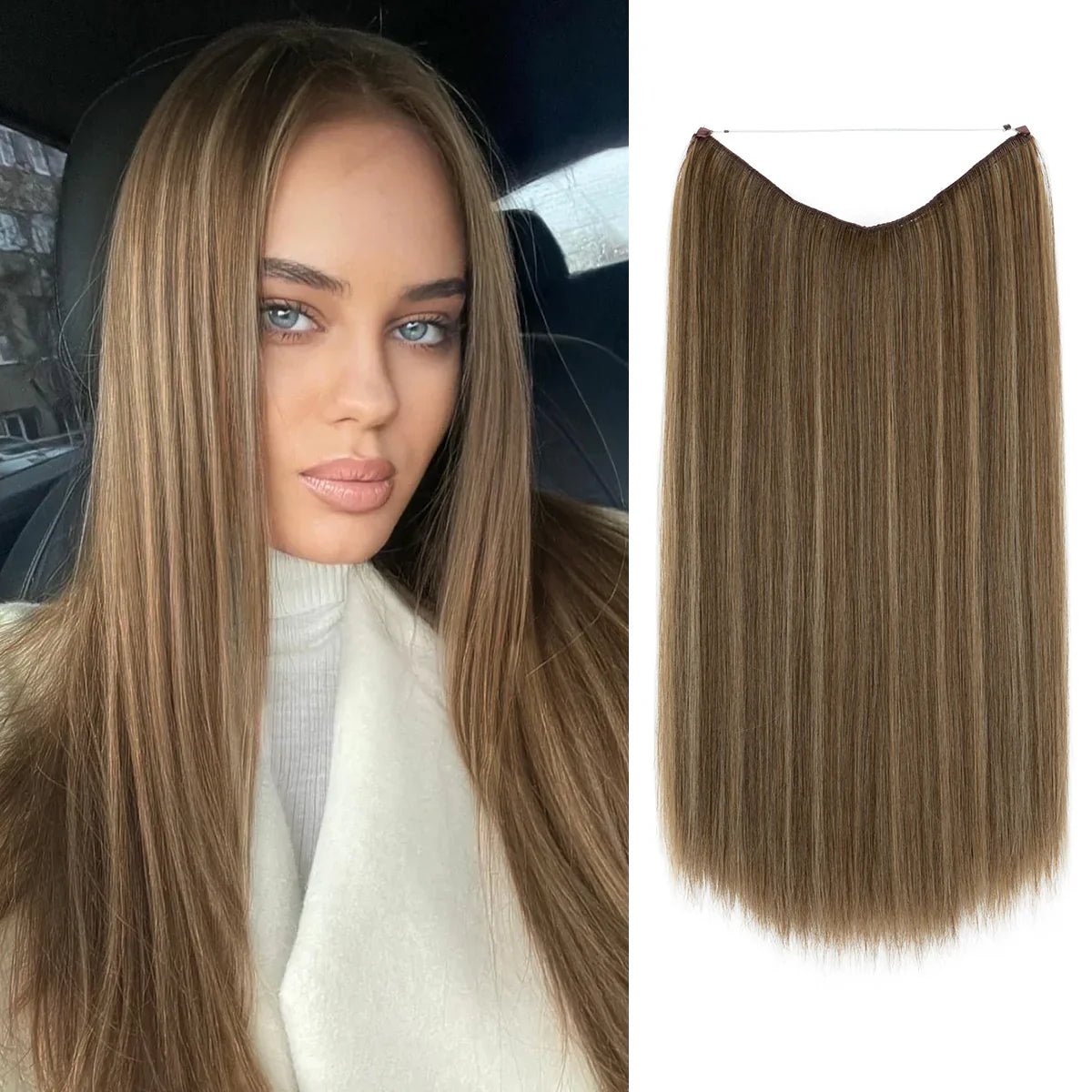 Sandy Brunette  Straight  (14 Inch)