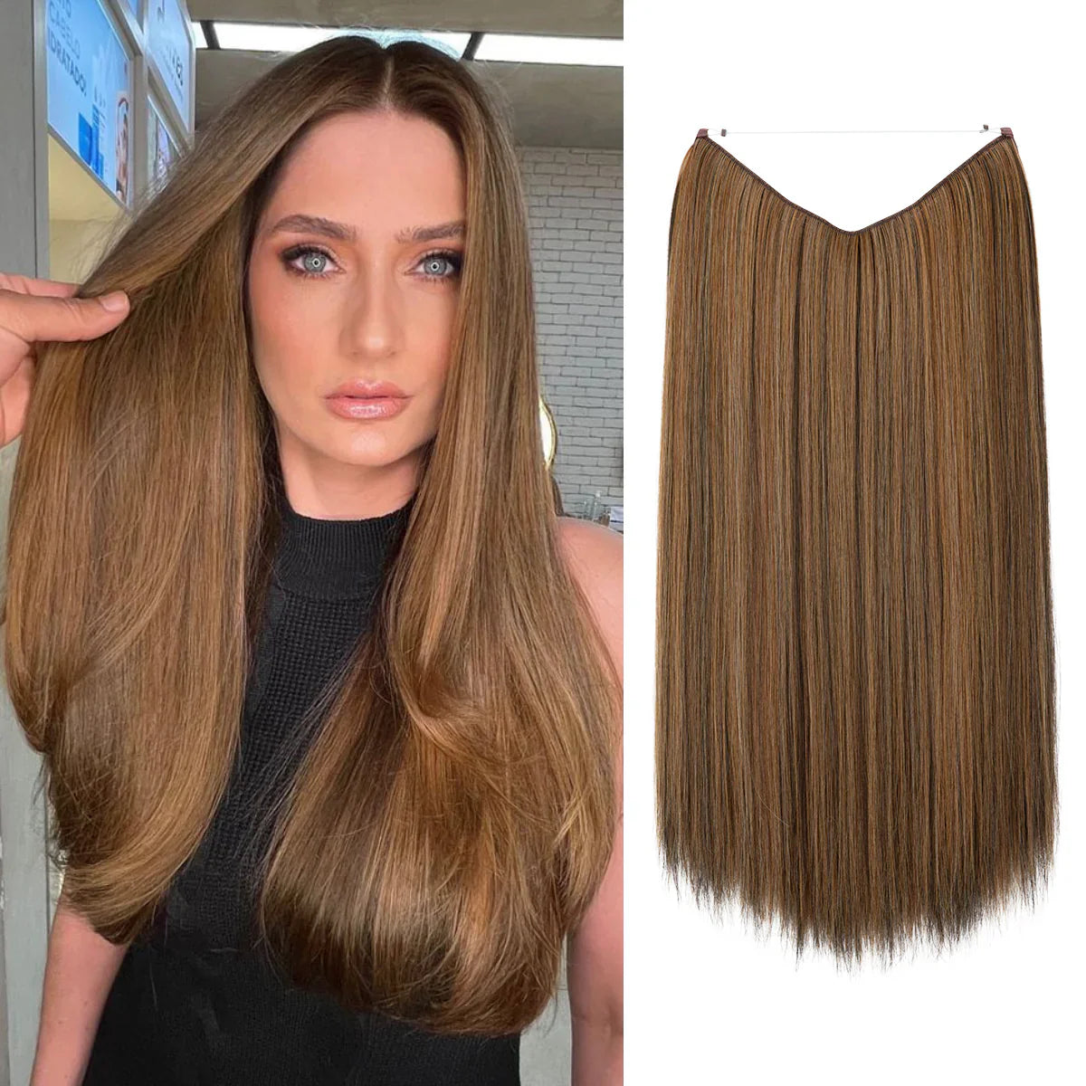 Chestnut Straight (22 Inch)