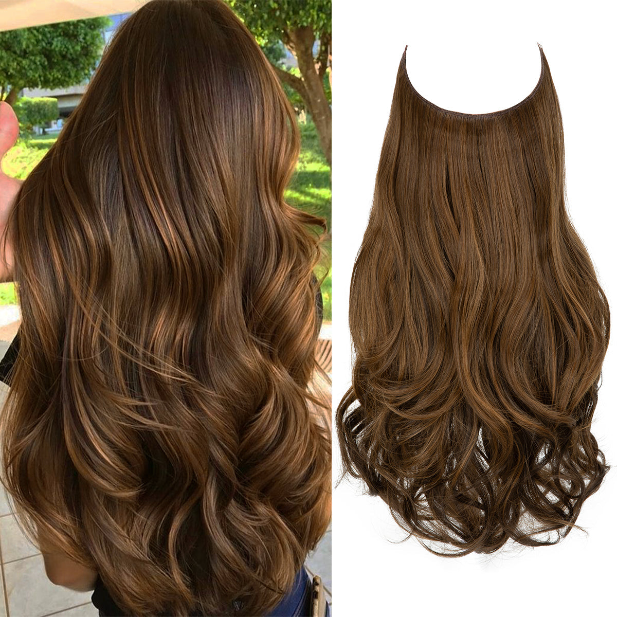 Chocolate Wavy (18 Inch)