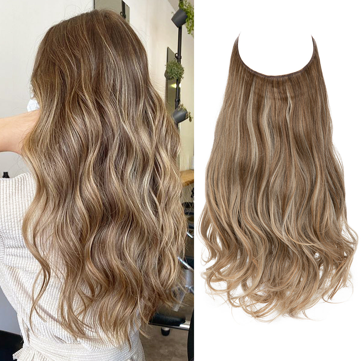 Dark Sand Wavy (18 Inch)