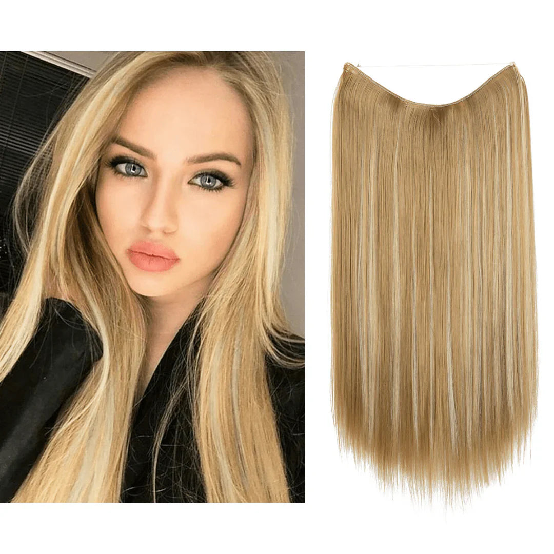 Honey Blonde Straight  (14 Inch)