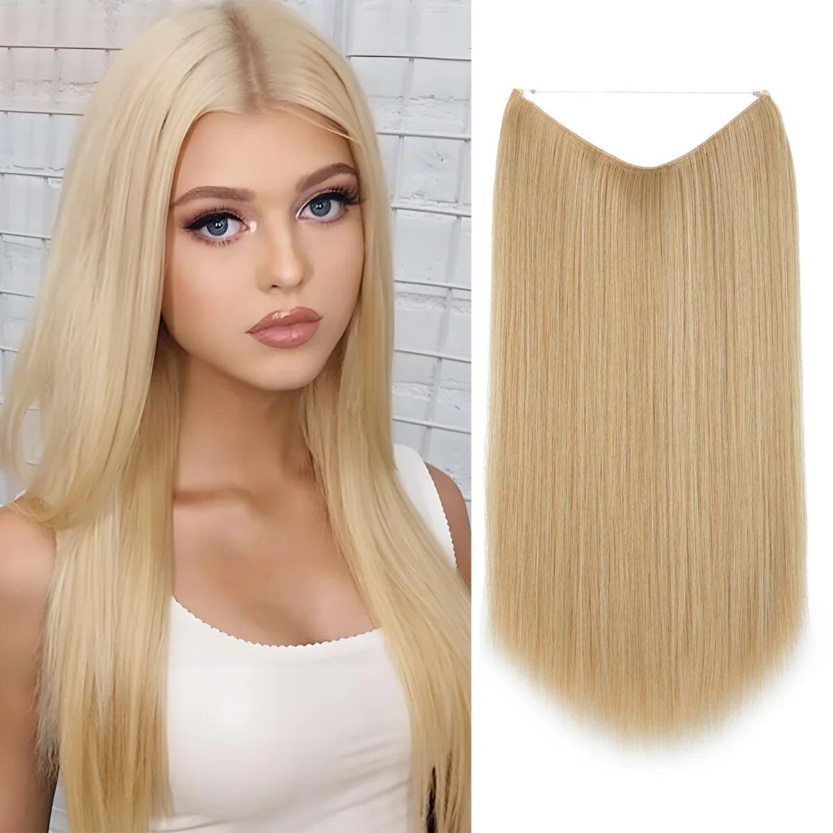 Light Honey Blonde Straight (22 Inch)